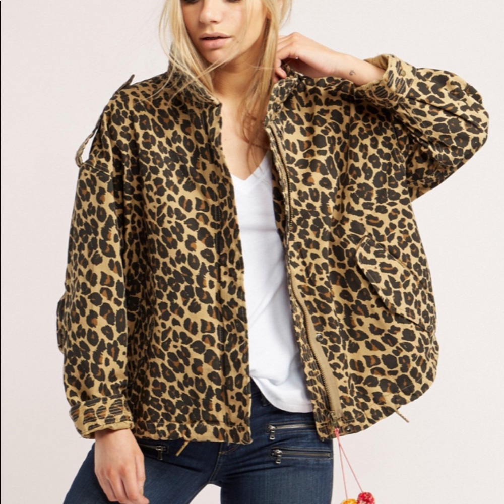 Scotch & Soda Army Jacket with Hidden Hood